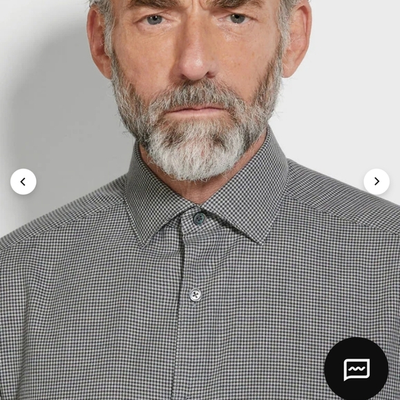 🌸Ermenegildo Zegna | Cashmere Blend Buttondown Shirt L - Picture 1 of 11